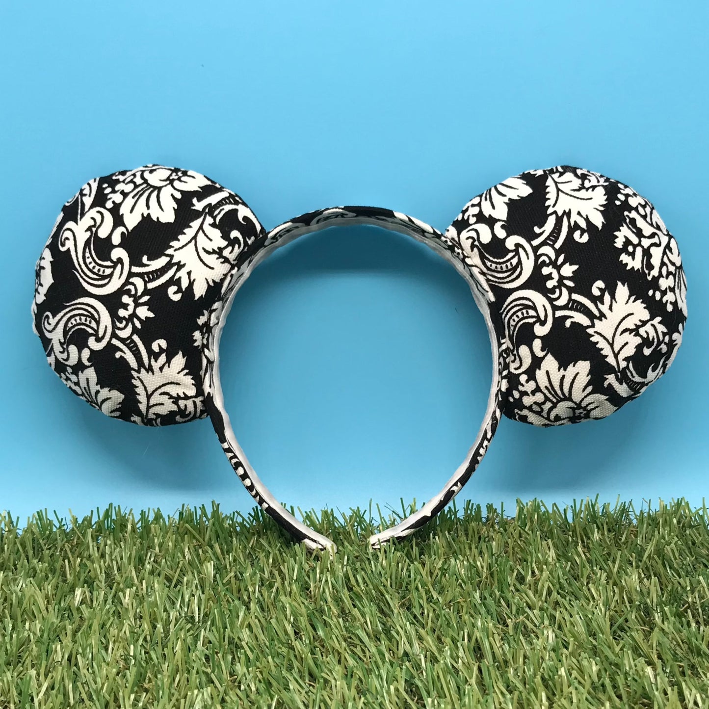 Monochrome Damask Ears