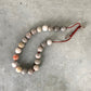 Pink and Gray Jasper Mala Bracelet