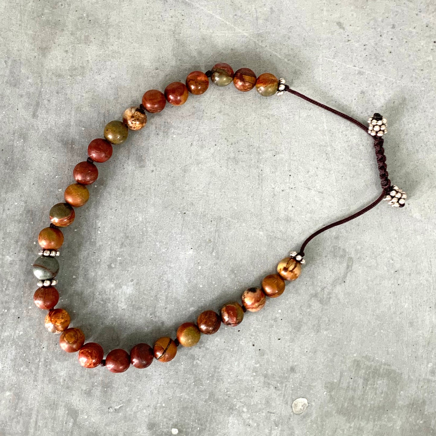 Picasso Stone Mala Bracelet